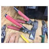Toolbox With Tools - Staplers - Wiss Snips