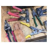 Toolbox With Tools - Staplers - Wiss Snips