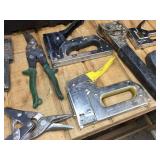 Toolbox With Tools - Staplers - Wiss Snips