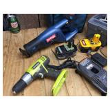 Ryobi Cordless Tools - Chargers - Batteries