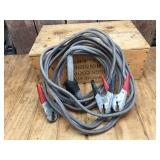 Heavy Duty "Parrot Clamp" Jumper Cables - 20 Ft
