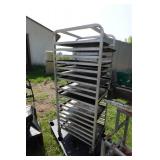 Stainless Steel Mobile Bakers Rack