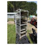 Stainless Steel Mobile Bakers Rack