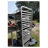 Stainless Steel Mobile Bakers Rack