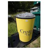 Vintage Refrigerated Crystal Light Cooler