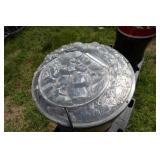 Vintage Refrigerated Crystal Light Cooler