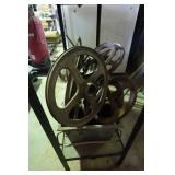 Metal Conveyor Wheels - 18" and 12"