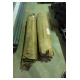 Commercial Display Green Fabric