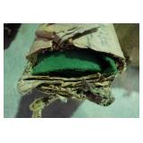 Commercial Display Green Fabric