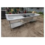 Stainless Steel Wash Station