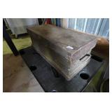 Vintage Wood Storage Box