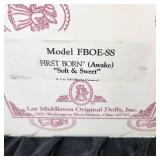 Lee Middleton Original Dolls First Born Awake "Soft & Sweet" New Open Box
