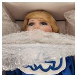 Hand Crafted Porcelain Doll "Wren" Tuss Open Box