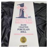 1st Impressions Hand Crafted Porcelain Doll "Val" 241102
