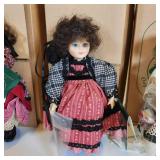 Lot of 4 Dolls Originals International