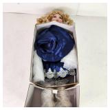 Hand Crafted Porcelain Doll Tuss Heather 28789
