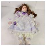Designer Guild Collection "Margaretta" Purple Dress Vincent J. DeFilippo
