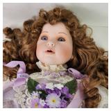 Designer Guild Collection "Margaretta" Purple Dress Vincent J. DeFilippo