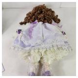 Designer Guild Collection "Margaretta" Purple Dress Vincent J. DeFilippo
