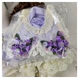 Designer Guild Collection "Margaretta" Purple Dress Vincent J. DeFilippo