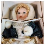 William Tung Collection Porcelain Dolls "Laura" Beautiful