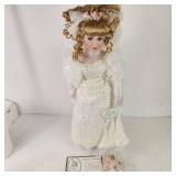 Court Of Dolls Porcelain Beautiful Bride "Stephanie"