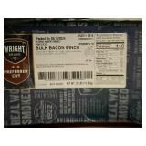 D. 33lbs Bulk Bacon 9/Inch Hickory Smoked Thin Sliced