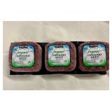 D. 3x 1.34lbs Organic Ground Beef 85%/15%