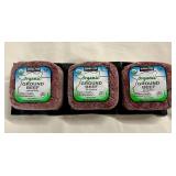 D. 3x 1.34lbs Organic Ground Beef 85%/15%