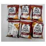 MM. 6x 2.5oz Quaker Rice Thins-Tangy BBQ