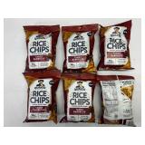 MM. 6x 2.5oz Quaker Rice Thins-Tangy BBQ