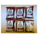 MM. 6x 2.5oz Quaker Rice Thins-Tangy BBQ