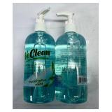 2x 16.9oz We Clean Deep Cleansing Hand Soap-Eucalyptus Mint