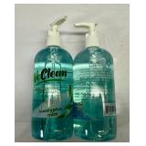 2x 16.9oz We Clean Deep Cleansing Hand Soap-Eucalyptus Mint