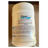 12x 1lb 9oz Canisters Clean Cide Germicidal Wipes