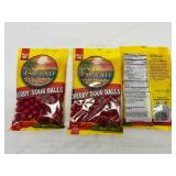 3x 9oz Cherry Sour Balls