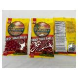 3x 9oz Cherry Sour Balls