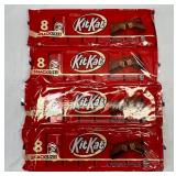 4x8 Snack Size Kit Kat Bars(32 Total bars)
