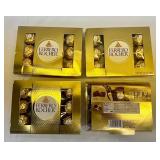 MM. 4x 5.3oz Ferrero Rocher Fine Hazelnut Chocolates
