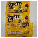 MM. 3x 10.57oz Peanut m&m