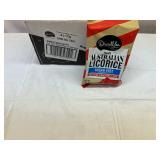II. 1x 8/4oz bags DarrellLea Soft Australian Licorice-Sugar Free