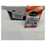 II. 1x 8/4oz bags DarrellLea Soft Australian Licorice-Sugar Free