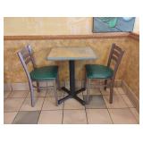 COMMERCIAL RESTAURANT DINING TABLE AND CHAIRS