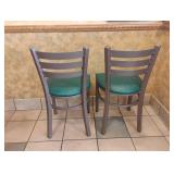 COMMERCIAL RESTAURANT DINING TABLE AND CHAIRS