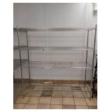METRO 4 TIER METAL WIRE COMMERCIAL SHELVING