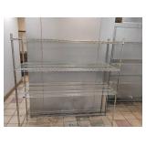 METRO 4 TIER METAL WIRE COMMERCIAL SHELVING
