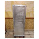 LOCKWOOD ALUMINUM SHEET PAN CART ON WHEELS