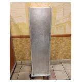 LOCKWOOD ALUMINUM SHEET PAN CART ON WHEELS