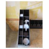 DRINK LID HOLDER AND CONDIMENTS HOLDER