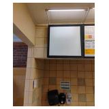 MAGA LENS MENU DISPLAY SIGN WITH LIGHT